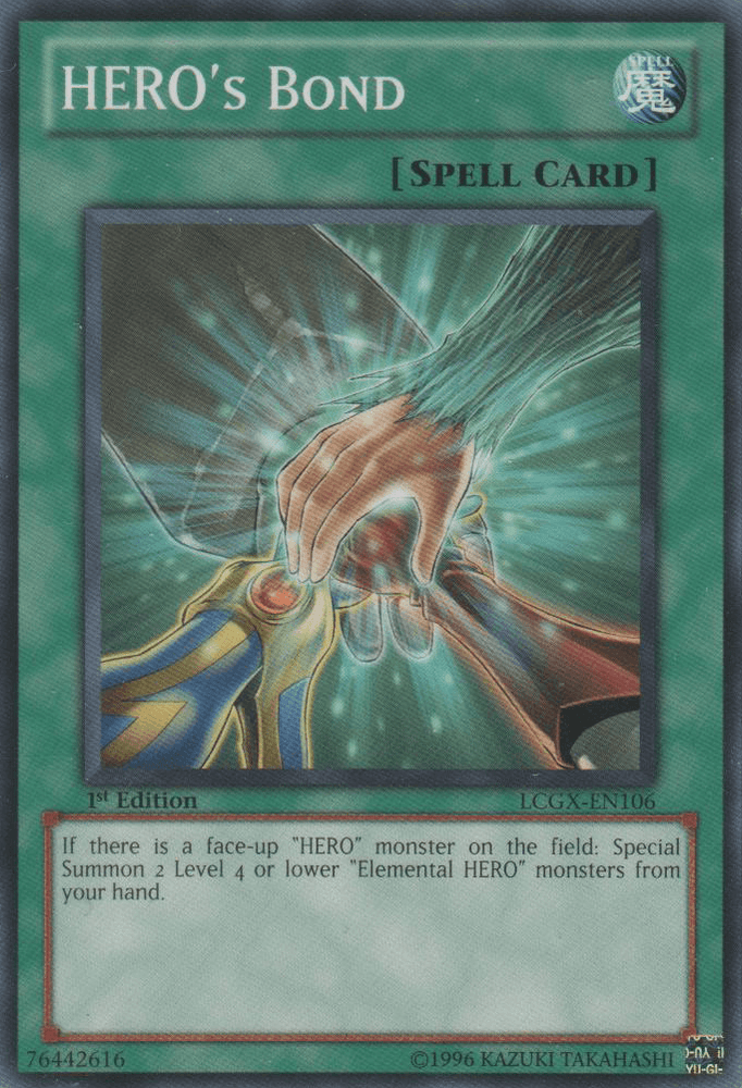 HERO'S Bond [LCGX-EN106] Common (ONLINE ORDER ONLY)