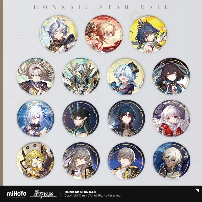 The Destruction Character Warp Artwork Tinplate Badge (ONLINE ORDER ONLY)