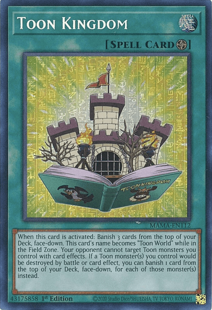 Toon Kingdom [MAMA-EN112] Ultra Pharaoh's Rare (ONLINE ORDER ONLY)