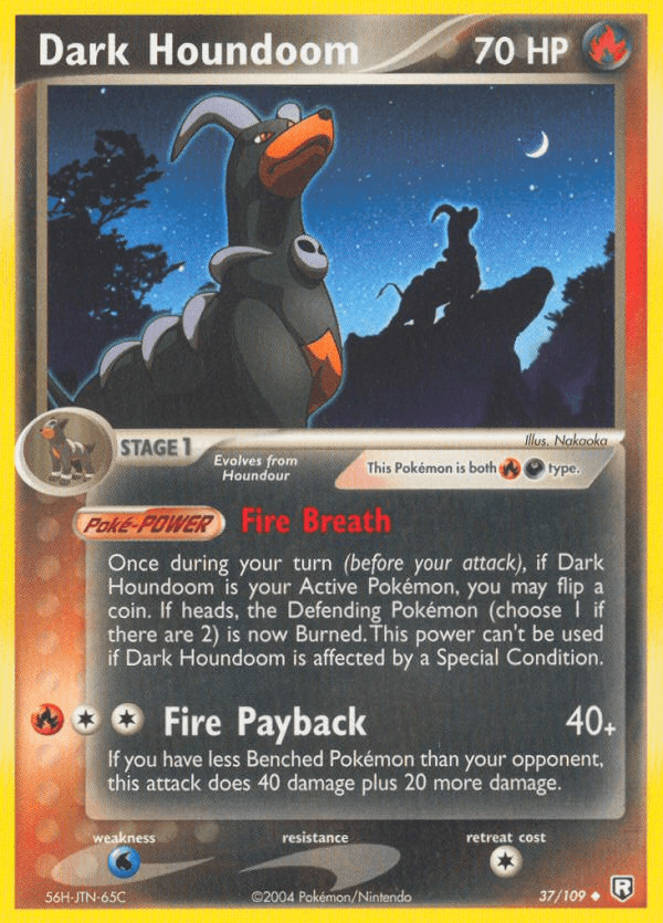 Dark Houndoom (37/109) [EX: Team Rocket Returns] (Online Only)