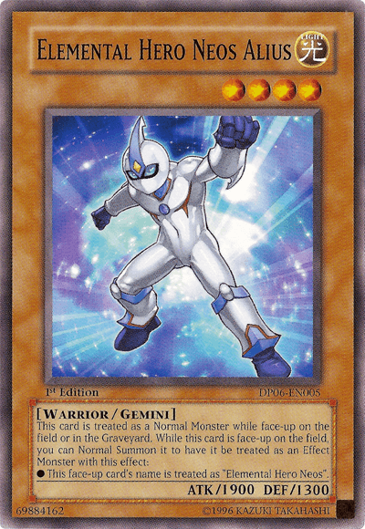Elemental Hero Neos Alius [DP06-EN005] Common (ONLINE ORDER ONLY)