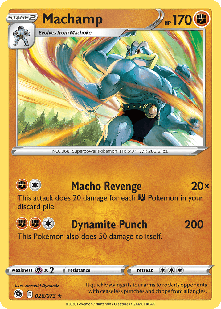 Machamp (026/073) [Sword & Shield: Champion's Path] (Online Only)