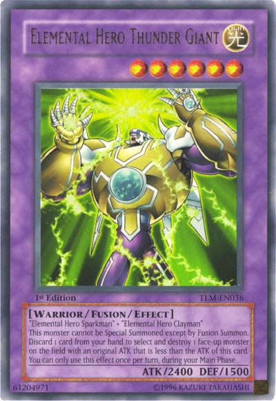 Elemental HERO Thunder Giant [TLM-EN036] Ultra Rare (ONLINE ORDER ONLY)