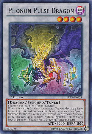 Phonon Pulse Dragon [PRIO-EN055] Rare (ONLINE ORDER ONLY)