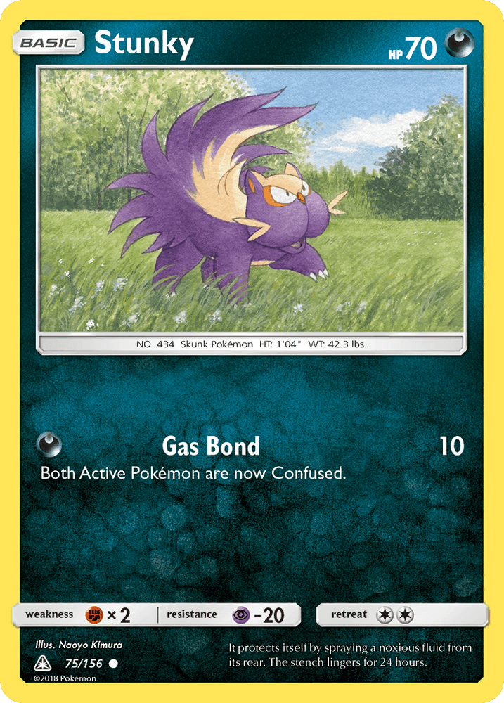 Stunky (75/156) [Sun & Moon: Ultra Prism] (Online Only)