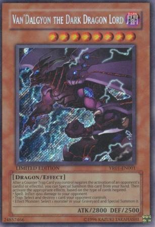 Van'Dalgyon The Dark Dragon Lord [YR01-EN001] Secret Rare (ONLINE ORDER ONLY)