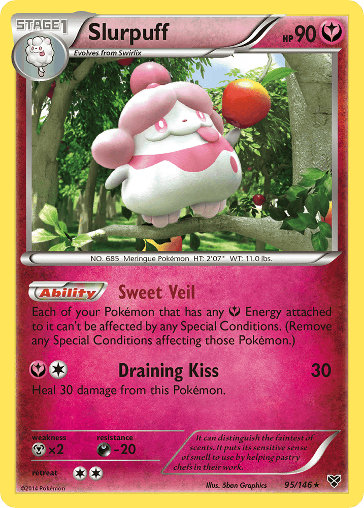 Slurpuff (95/146) [XY: Base Set] (Online Only)