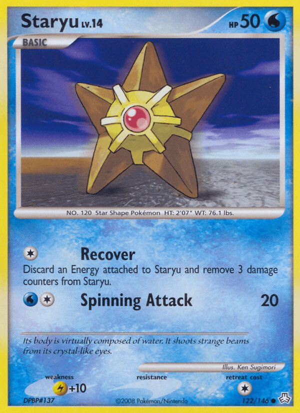 Staryu (122/146) [Diamond & Pearl: Legends Awakened] (Online Only)