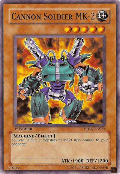 Cannon Soldier MK-2 [PTDN-EN035] Common (ONLINE ORDER ONLY)