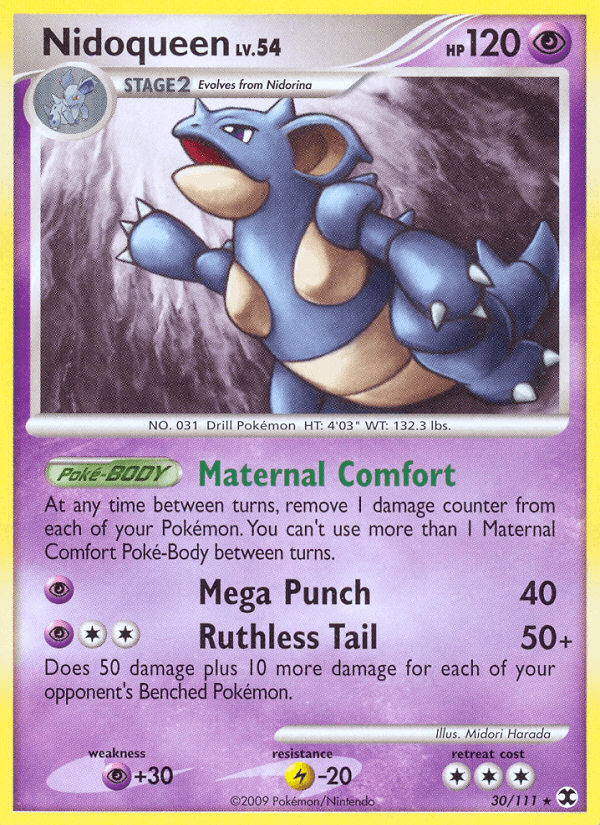 Nidoqueen (30/111) [Platinum: Rising Rivals] (Online Only)