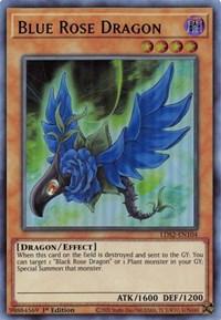 Blue Rose Dragon (Purple) [LDS2-EN104] Ultra Rare (ONLINE ORDER ONLY)