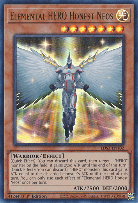 Elemental HERO Honest Neos [LDS3-EN102] Ultra Rare (ONLINE ORDER ONLY)