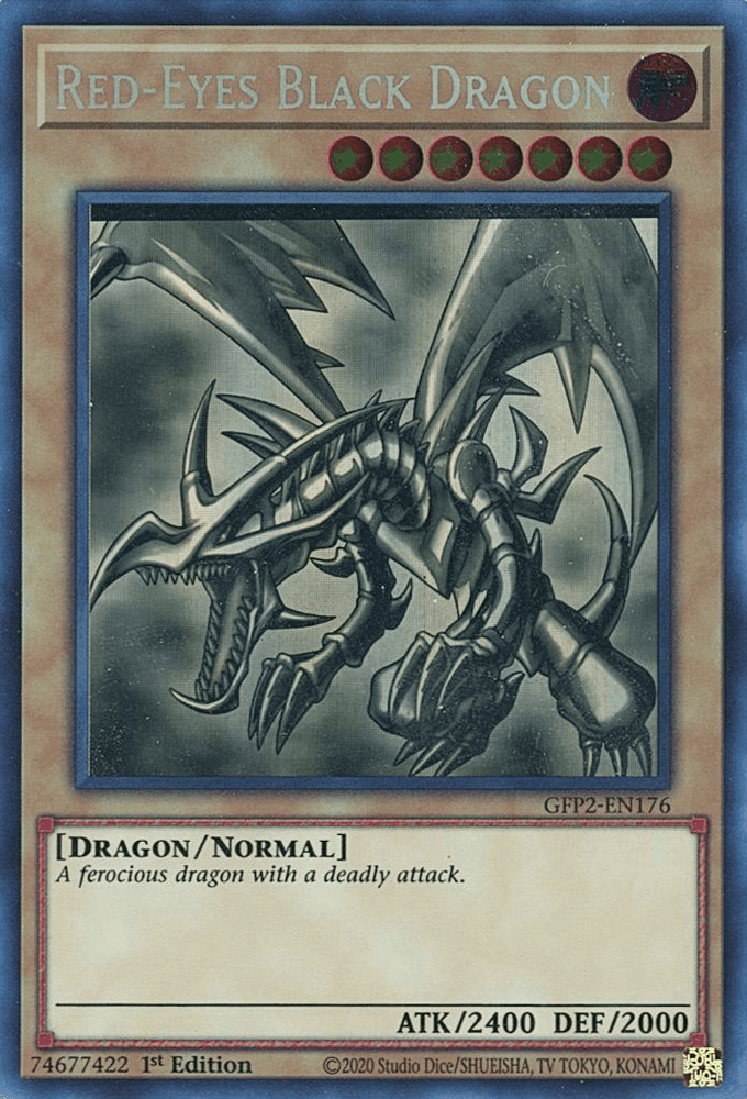 Red-Eyes Black Dragon [GFP2-EN176] Ghost Rare (ONLINE ORDER ONLY)