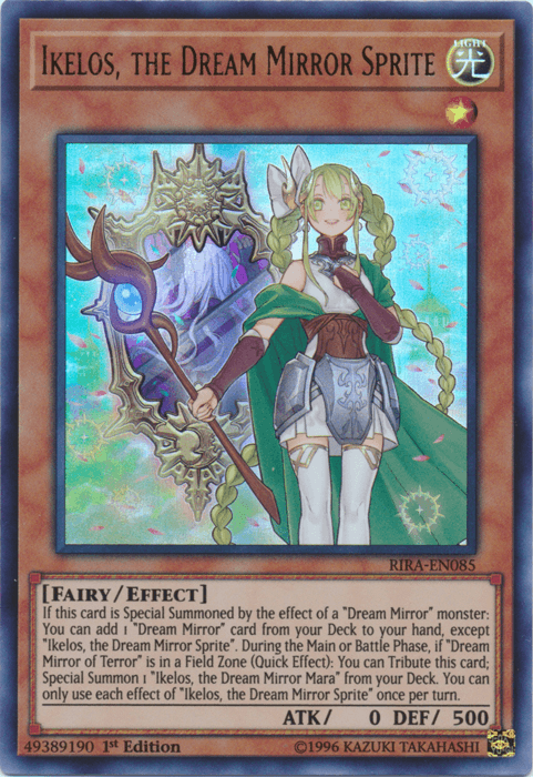 Ikelos, the Dream Mirror Sprite [RIRA-EN085] Ultra Rare (ONLINE ORDER ONLY)