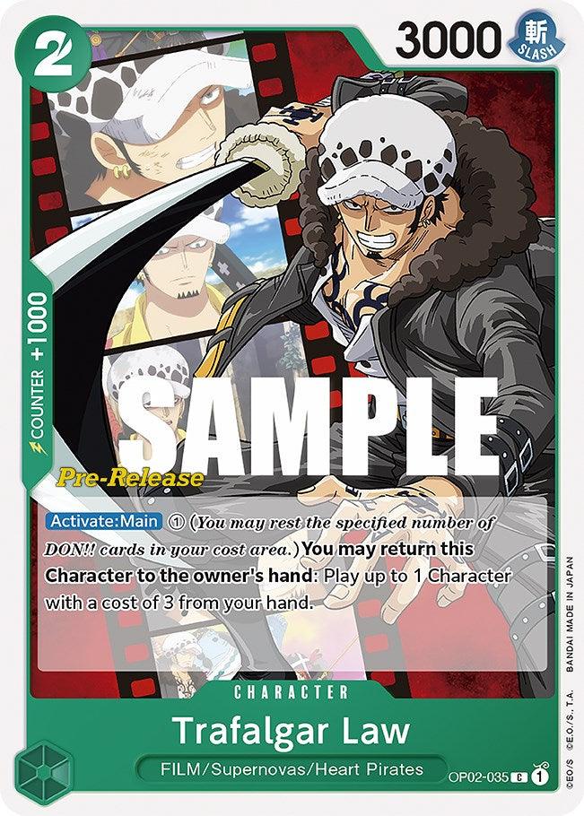 Trafalgar Law [Paramount War Pre-Release Cards] (ONLINE ORDER ONLY)