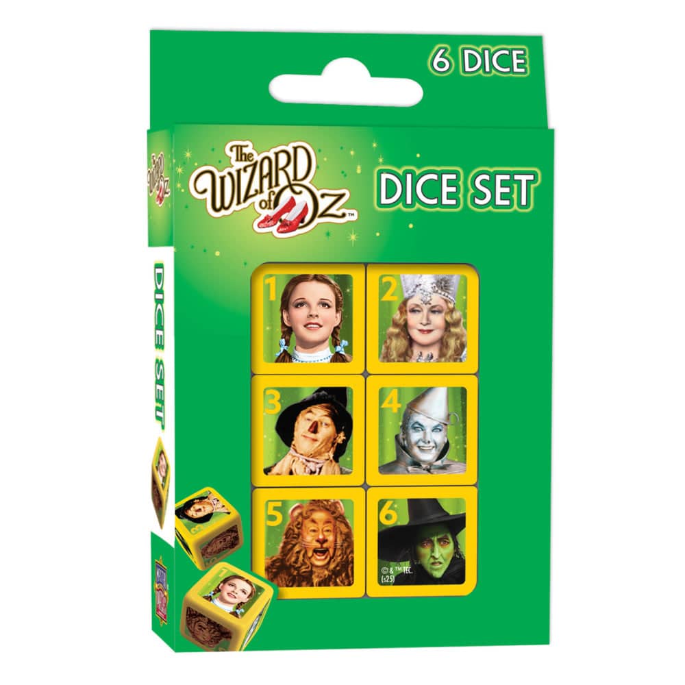 Wizard of Oz - 6-Piece Dice Set