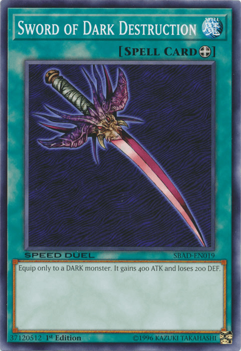 Sword of Dark Destruction [SBAD-EN019] Common (ONLINE ORDER ONLY)