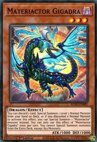 Materiactor Gigadra [BLVO-EN081] Super Rare (ONLINE ORDER ONLY)