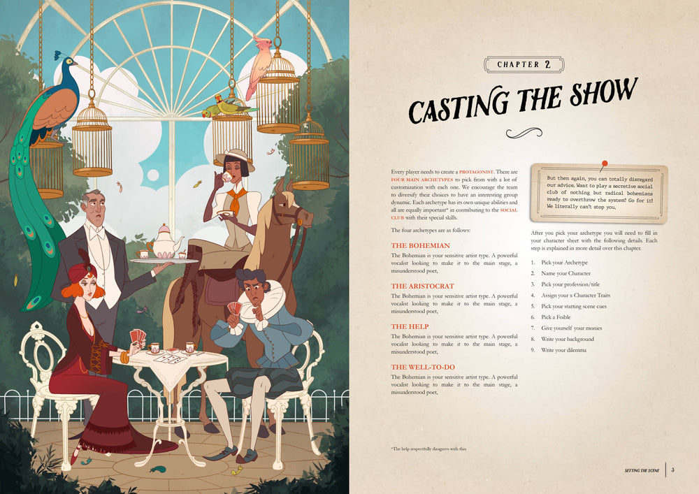 Flabbergasted - A Comedic Roleplaying Game!