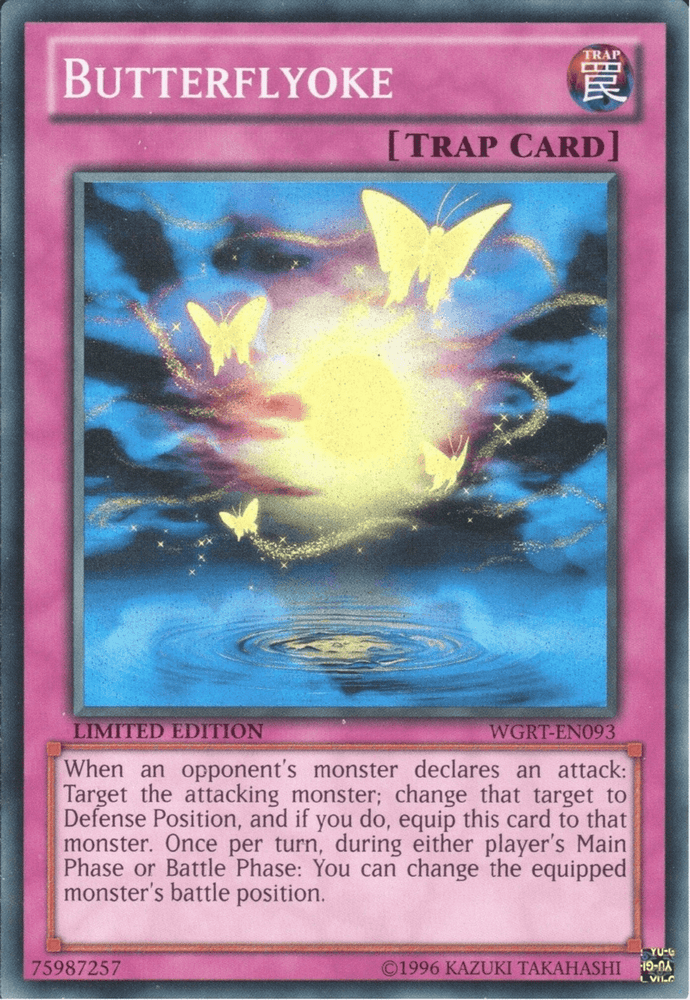 Butterflyoke [WGRT-EN093] Super Rare (ONLINE ORDER ONLY)