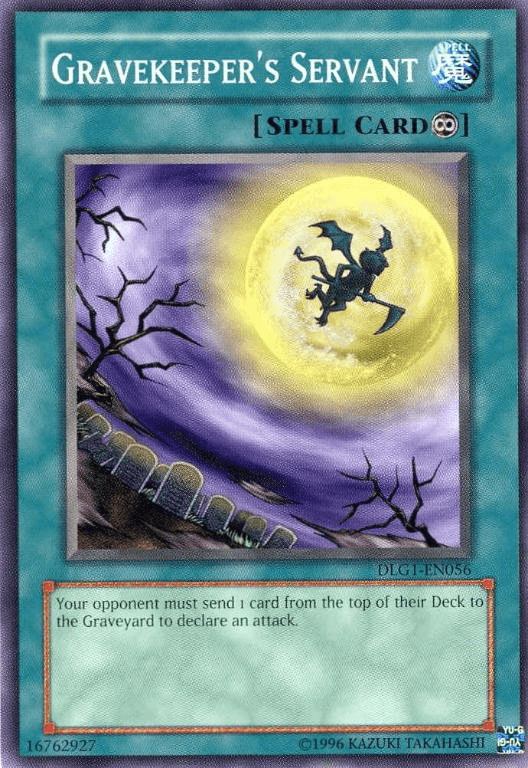 Gravekeeper's Servant [DLG1-EN056] Common (ONLINE ORDER ONLY)