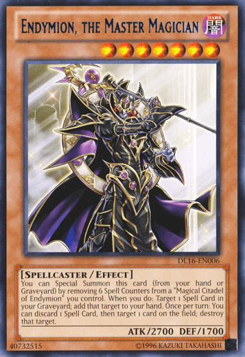 Endymion, the Master Magician (Blue) [DL16-EN006] Rare (ONLINE ORDER ONLY)