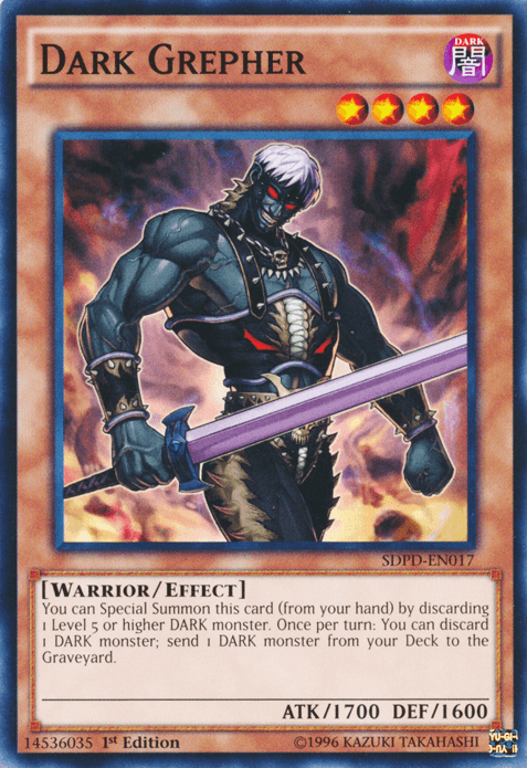 Dark Grepher [SDPD-EN017] Common (ONLINE ORDER ONLY)