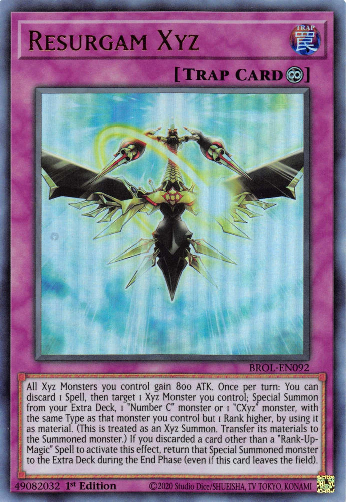 Resurgam Xyz [BROL-EN092] Ultra Rare (ONLINE ORDER ONLY)