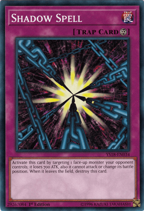 Shadow Spell [YS18-EN034] Common (ONLINE ORDER ONLY)