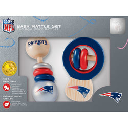 New England Patriots - Baby Rattles 2-Pack (ONLINE ORDER ONLY)