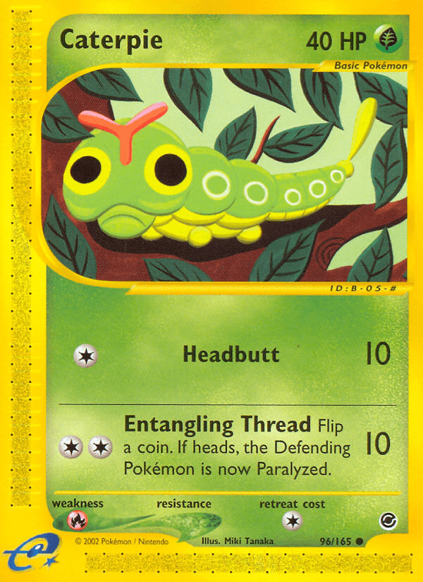Caterpie (96/165) [Expedition: Base Set] (Online Only)