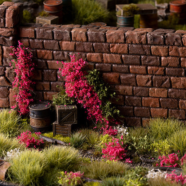 Gamers Grass Tufts: Pink Flowers - Wild