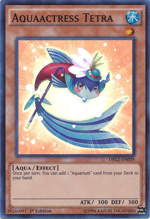 Aquaactress Tetra [DRL2-EN039] Super Rare (ONLINE ORDER ONLY)