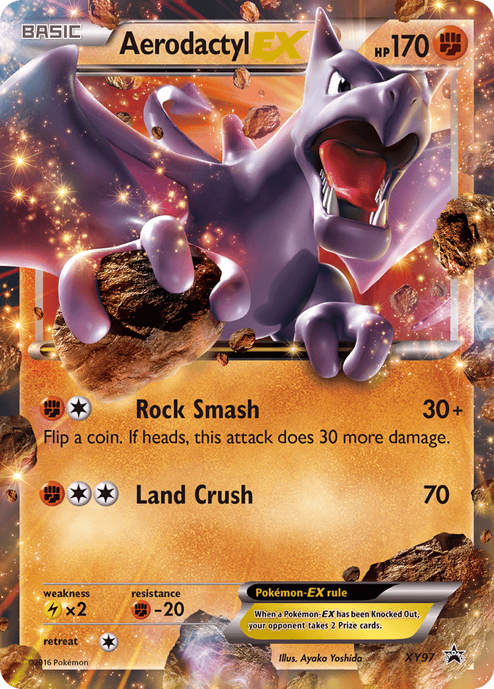 Aerodactyl EX (XY97) [XY: Black Star Promos] (Online Only)