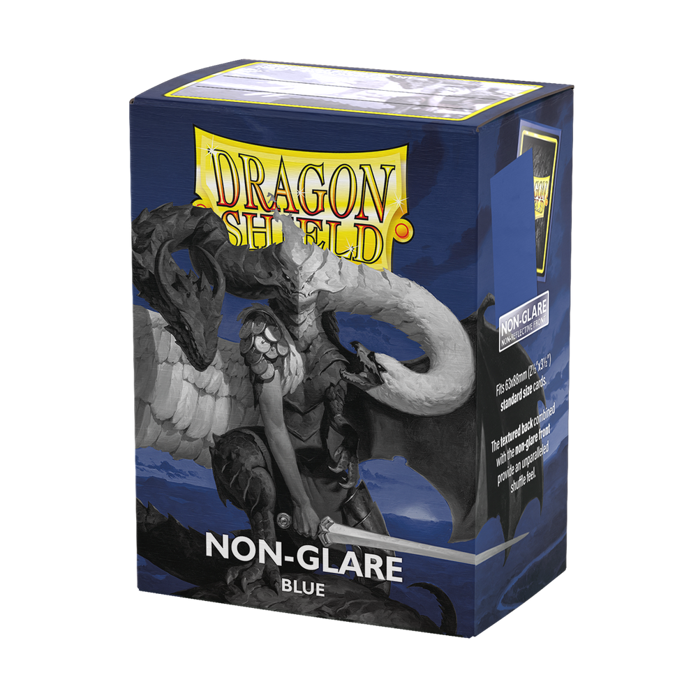 Dragon Shield Non-Glare Matte Blue Sleeves (100-Pack) (ONLINE ORDER ONLY)