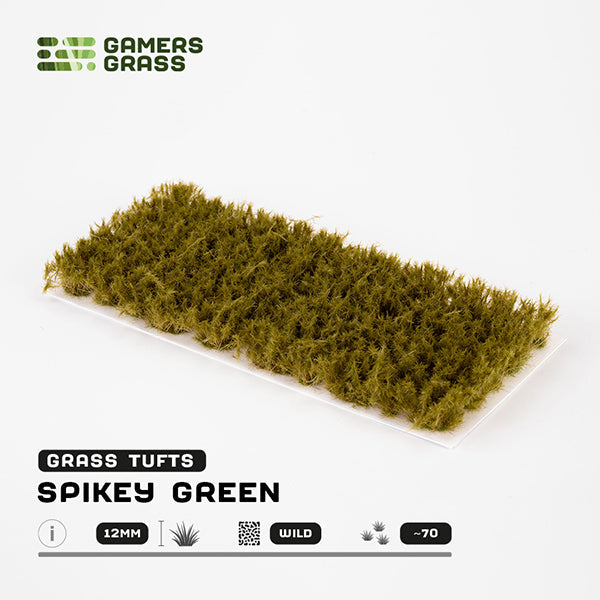 Gamers Grass Tufts: Spikey Green - 12mm - Wild