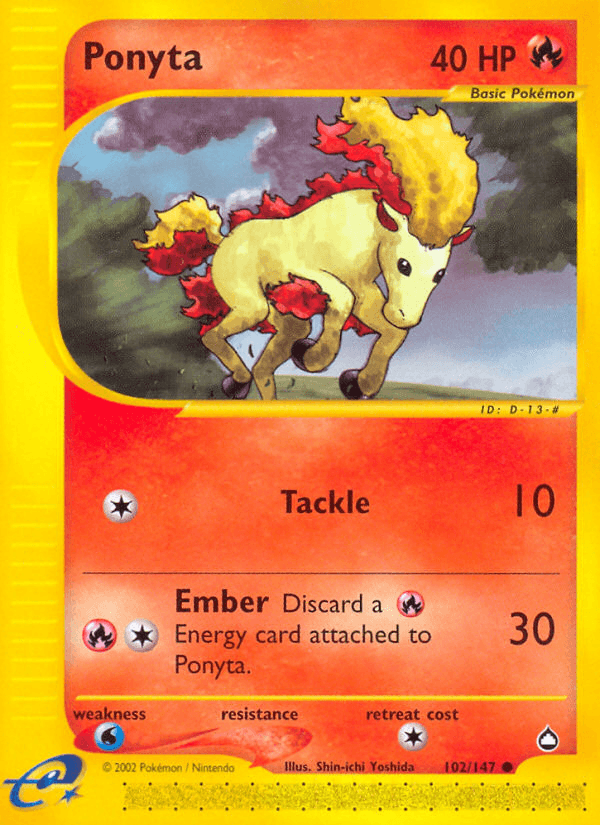 Ponyta (102/147) [Aquapolis] (Online Only)