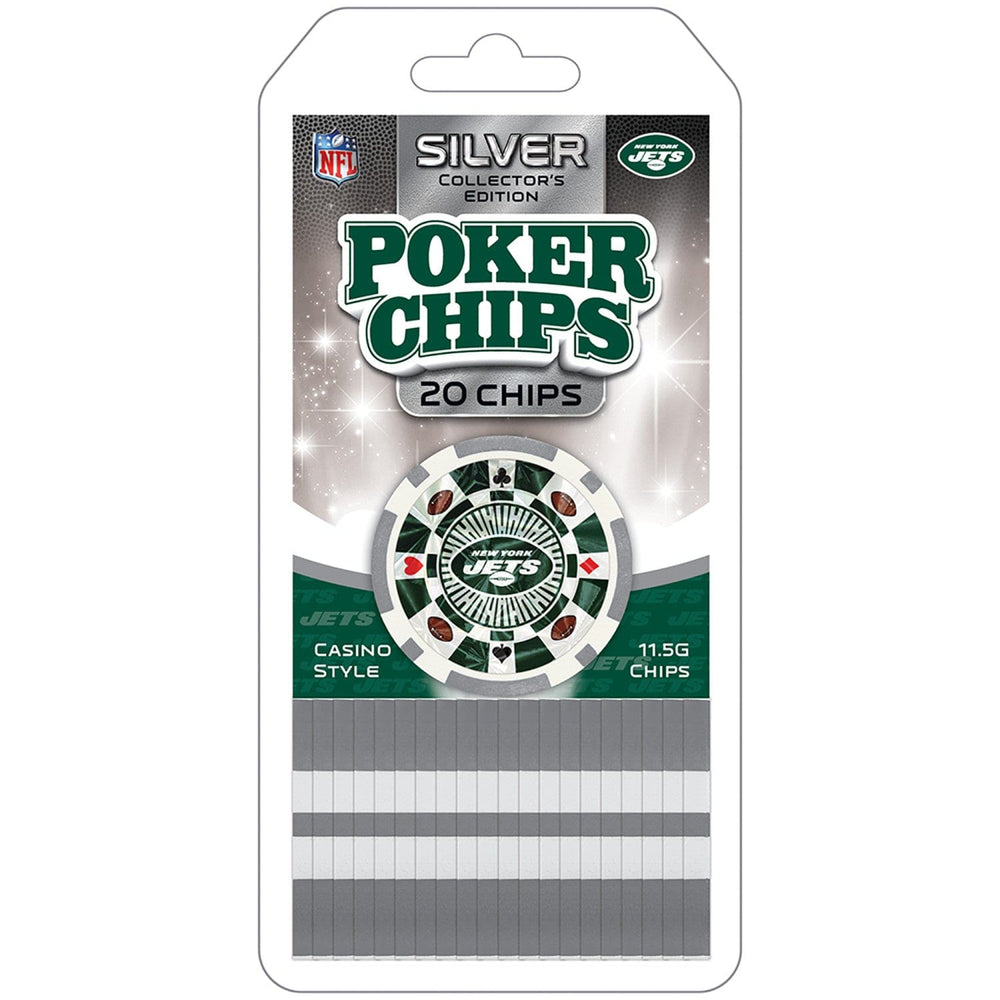 New York Jets 20 Piece Poker Chips (ONLINE ORDER ONLY)