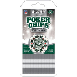 New York Jets 20 Piece Poker Chips (ONLINE ORDER ONLY)