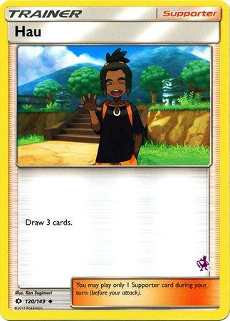 Hau (120/149) (Mewtwo Deck) [Battle Academy 2020] (Online Only)