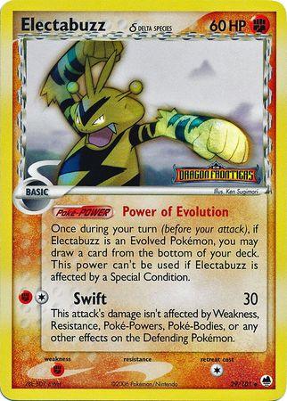 Electabuzz (29/101) (Delta Species) (Stamped) [EX: Dragon Frontiers] (Online Only)