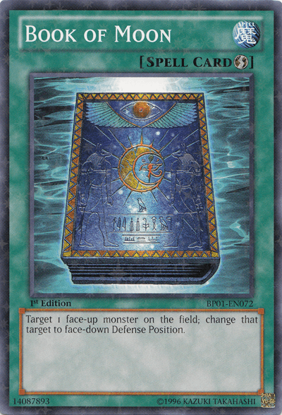 Book of Moon [BP01-EN072] Starfoil Rare (ONLINE ORDER ONLY)
