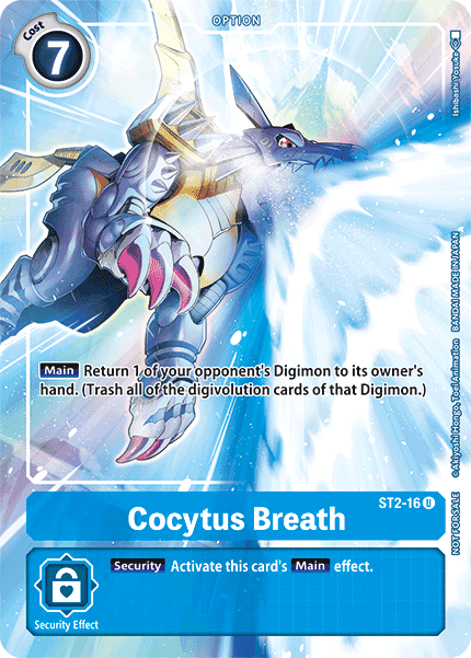 Cocytus Breath [ST2-16] (Tamer's Evolution Box) [Starter Deck: Cocytus Blue Promos] (ONLINE ORDER ONLY)