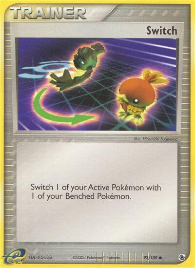 Switch (92/109) (Reprint) (Theme Deck Exclusive) [EX: Ruby & Sapphire] (Online Only)