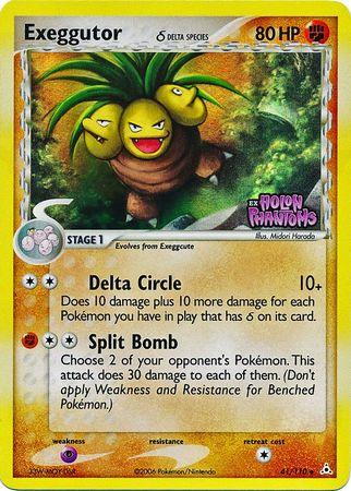 Exeggutor (41/110) (Delta Species) (Stamped) [EX: Holon Phantoms] (Online Only)