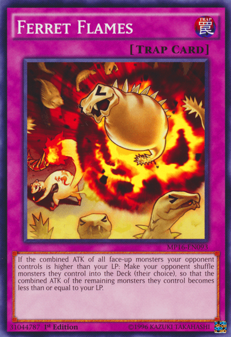 Ferret Flames [MP16-EN093] Common (ONLINE ORDER ONLY)
