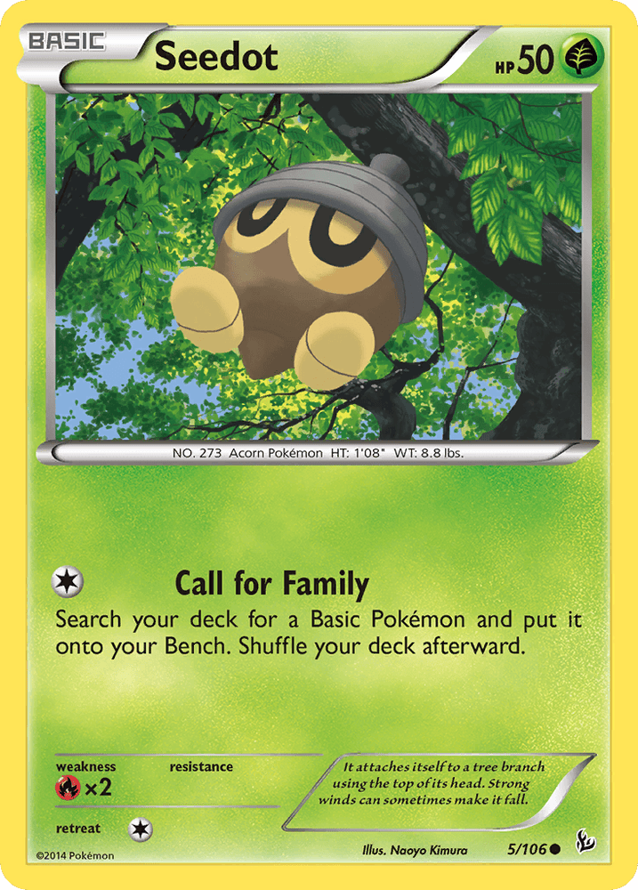 Seedot (5/106) [XY: Flashfire] (Online Only)