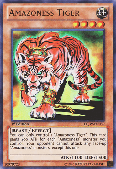 Amazoness Tiger [LCJW-EN089] Ultra Rare (ONLINE ORDER ONLY)