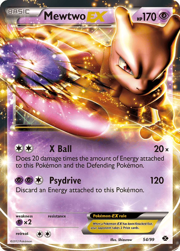 Mewtwo EX (54/99) [Black & White: Next Destinies] (Online Only)