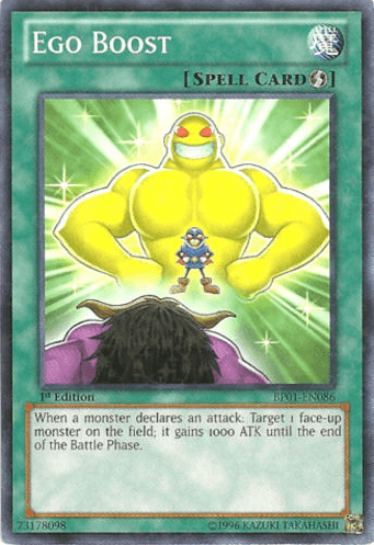Ego Boost [BP01-EN086] Starfoil Rare (ONLINE ORDER ONLY)